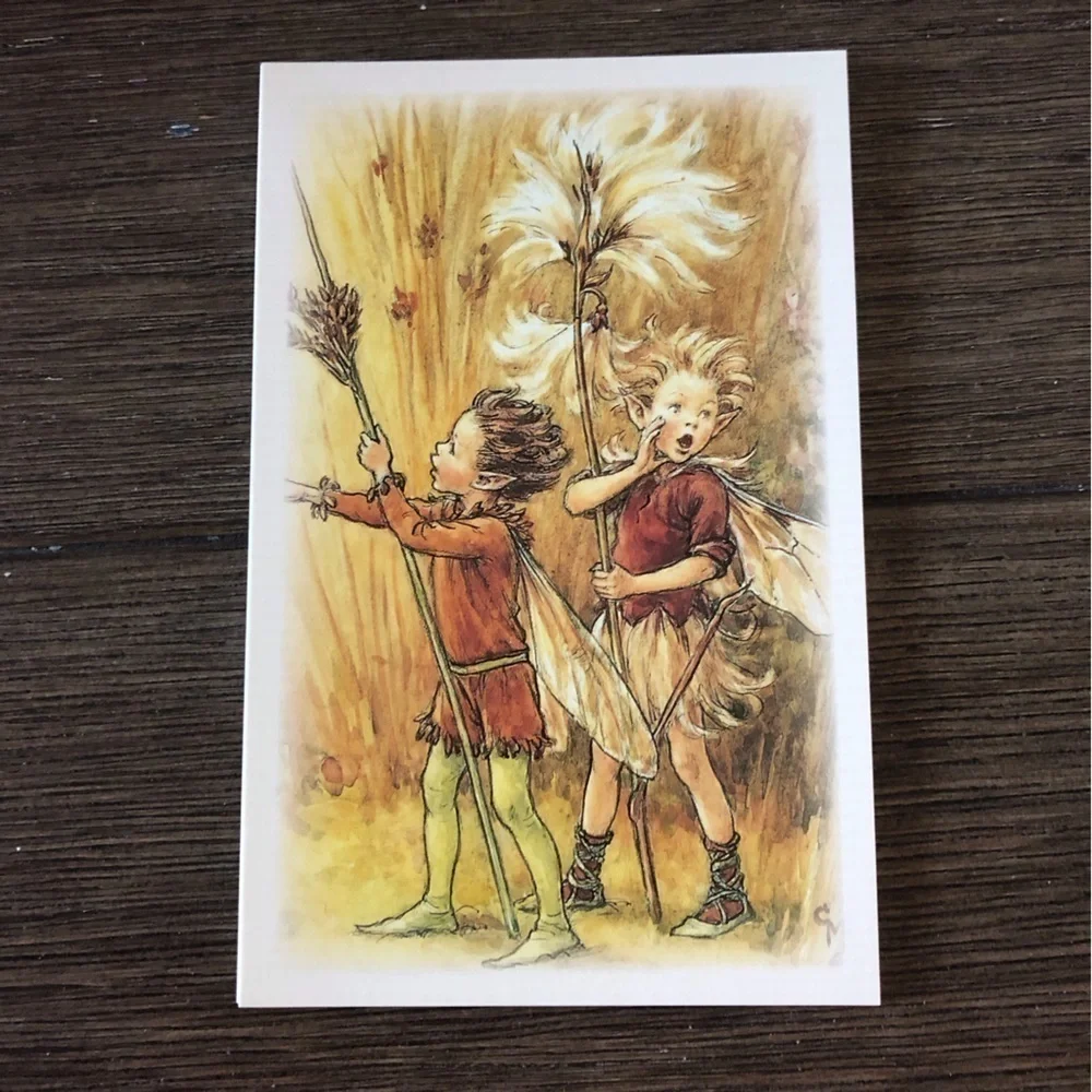 Garden Flower Fairies by: Cicely Mary Barker postcard set #7
